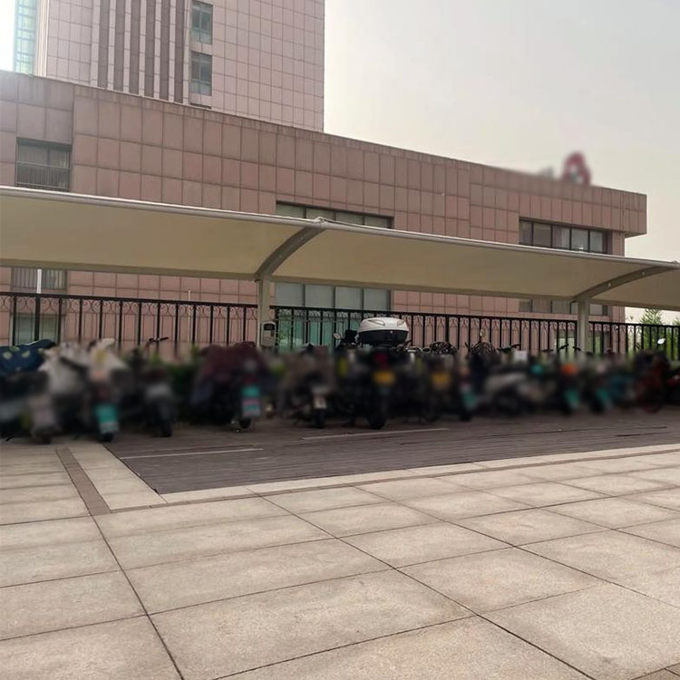 大英县膜结构电动车棚